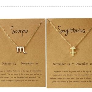 Zodiac Necklace-Scorpio/Sagittarius
